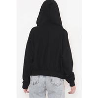 Hooded Zip Jacket Black - 12160.1755.