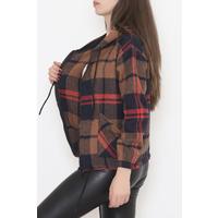 Hooded Cashmere Jacket Brown - 11716.1095.