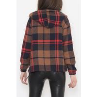 Hooded Cashmere Jacket Brown - 11716.1095.