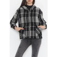 Hooded Cashew Jacket Black - 11716.1095.