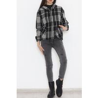 Hooded Cashew Jacket Black - 11716.1095.