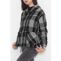 Hooded Cashew Jacket Black - 11716.1095.