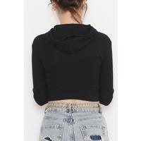 Hooded Camisole Jacket Black - 11711.1567.