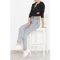Hooded Camisole Jacket Black - 11711.1567.