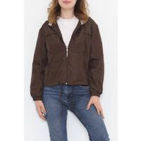 Jacket with hood, light brown - 11609.683.