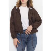 Jacket with hood, light brown - 11609.683.