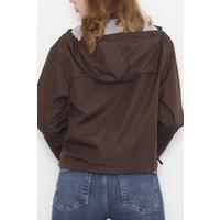 Jacket with hood, light brown - 11609.683.