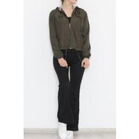 Hooded Coat Khaki - 11609.683.