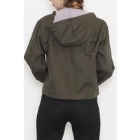Hooded Coat Khaki - 11609.683.