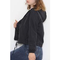Hooded Coat Black - 11609.683.