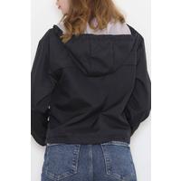 Hooded Coat Black - 11609.683.