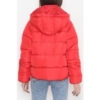 Hooded Inflatable Coat Red - 10008.1555.