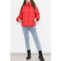 Hooded Inflatable Coat Red - 10008.1555.