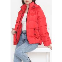 Hooded Inflatable Coat Red - 10008.1555.