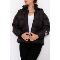 Hooded Inflatable Coat Black - 10008.1555.