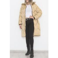 Rio Mont Camel с меховым капюшоном — 6126.1555.