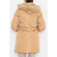 Down jacket with fur hood - 4004.1555.