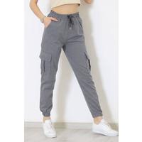 Dark Sweatpants with Cargo Pockets - 9238.1250.