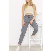Dark Sweatpants with Cargo Pockets - 9238.1250.
