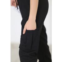Sports pants with pockets Kargo black - 9238.1250.