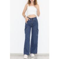Cargo Pocket Jeans Blue - 10341.1184.