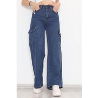 Cargo Pocket Jeans Blue - 10341.1184.