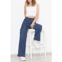 Cargo Pocket Jeans Blue - 10341.1184.
