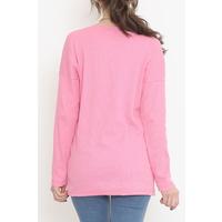 Kaşkorse Baskılı Tunik Şekerpembe - 4002.1567.