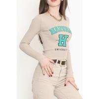 Kaşkorse Baskılı Bluz Taş - 15844.1567.
