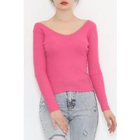 Camisole Front Back V Neck Blouse Fuchsia - 11926.1567.