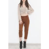 Belt Look Trousers Brown - 20785.683.