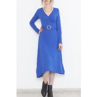 Belted Double-breasted Dress Saks - 078.134.