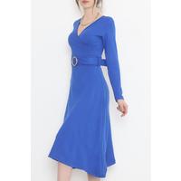 Belted Double-breasted Dress Saks - 078.134.