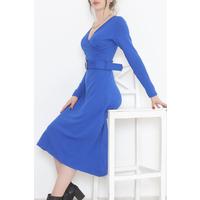 Belted Double-breasted Dress Saks - 078.134.