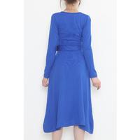 Belted Double-breasted Dress Saks - 078.134.