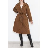 Belted Trench Coat Light Brown - 11613.683.