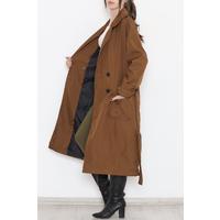 Belted Trench Coat Light Brown - 11613.683.