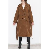 Belted Trench Coat Light Brown - 11613.683.