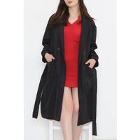 Belted Trench Coat Black - 11613.683.