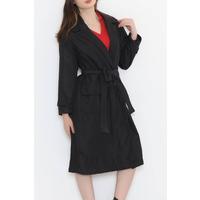 Belted Trench Coat Black - 11613.683.