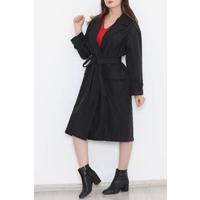 Belted Trench Coat Black - 11613.683.