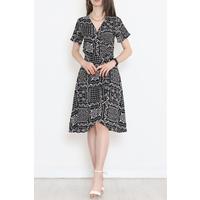 Kimono Elbise Siyahbeyaz - 152341.701.