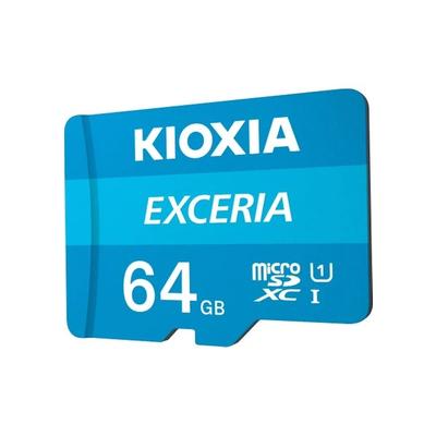 KIOXIA 64GB EXCERIA microSDXC UHS-1 C10 100MB/sn