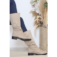 Crinkle Boots Suedebeige - 11956.264.