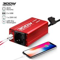 KOBB KBN300 12В/220В 300Вт модификацияланған синустолқын түрлендіргіші