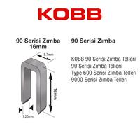 KOBB KBZ9016 16мм 2500 дана 90 сериялы ауыр салмақты қапсырмалар