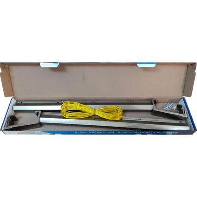 Koral Alüminyum Balkon Çamaşır Kurutma Askılığı 80X30