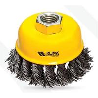 Kupa Burma Tel Çanak Fırça 100 mm M14