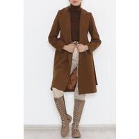 Belted Cashmere Coat Light brown - 3043.1322.