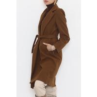 Belted Cashmere Coat Light brown - 3043.1322.